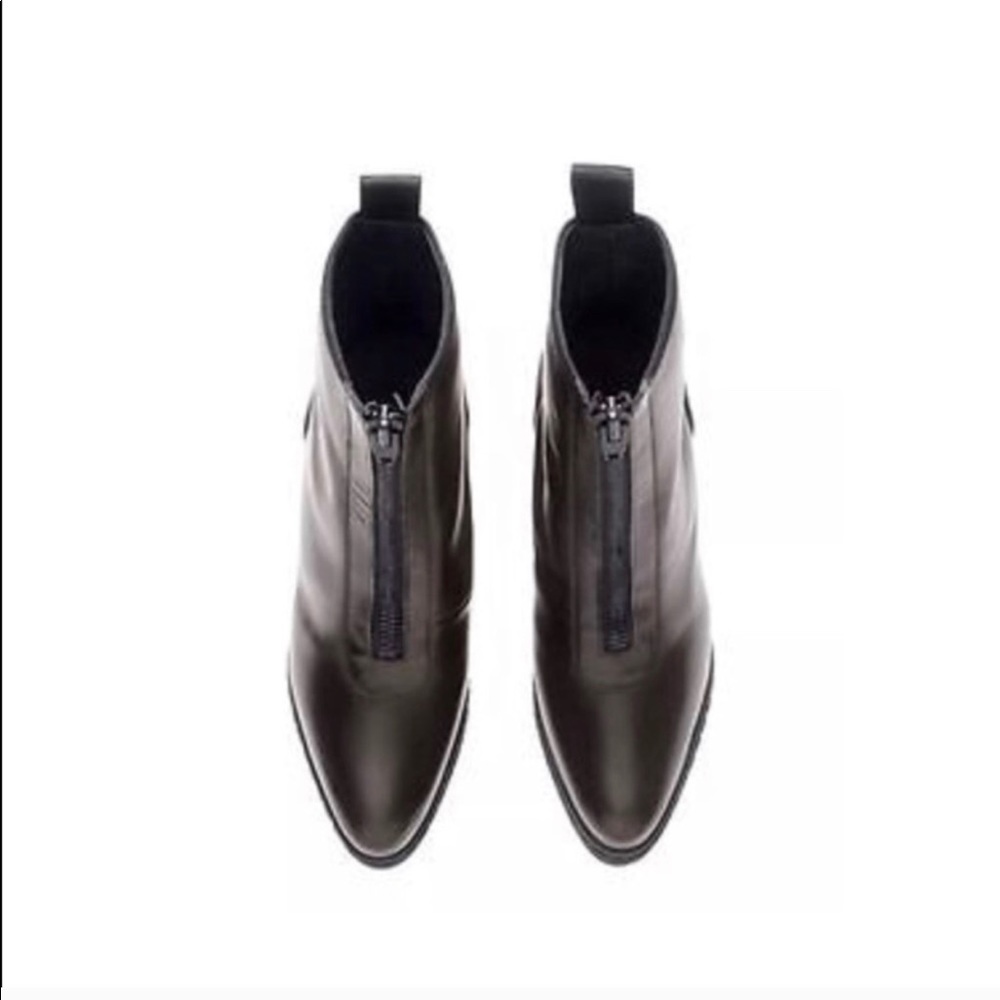 BNWT Alexander Wang x H&M black leather boots